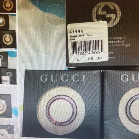 Gucci Bezels 3 crystal faces - Picture 1 of 3